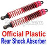 FeiYue FY-04 Spare Parts-31-03 FYBZ02 Official Rear Shock Absorber(2pcs),FeiYue FY-04 RC Car Parts,FY04 FY-04 RC Motorcycle Truck Spare parts Accessories,1:12 4WD High Speed Buggy Parts